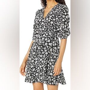 Womens boutique wrap dress